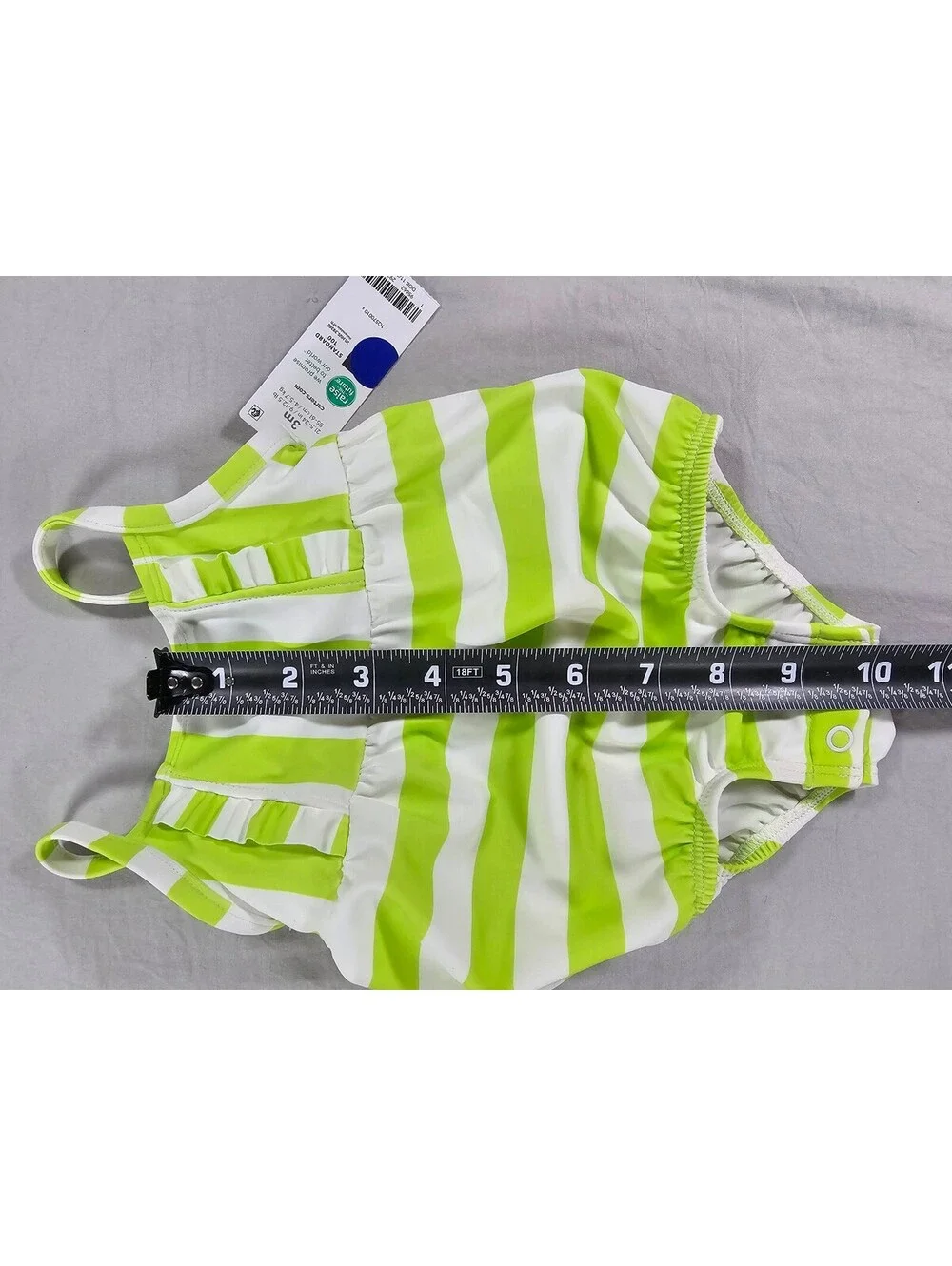 Carter's Baby Swimsuit with UPF 50+ Sun Protection. Size 3m.